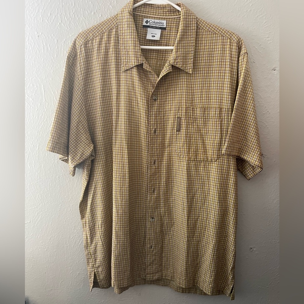 Columbia Casual Mens Shirt Large